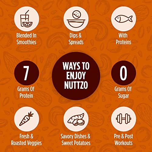 NuttZo Organic Tahini Fusion 5 Seed Butter Spread | Sesame Seeds...