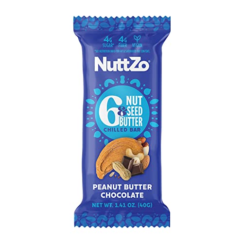 NuttZo Peanut Butter Chocolate: 6 Nut & Seed Butter Chilled Bar ...