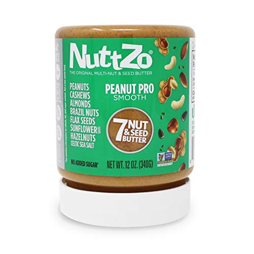 Nuttzo Peanut Pro Nut Butter, Smooth, Natural, Seven Nuts &Amp; Seed