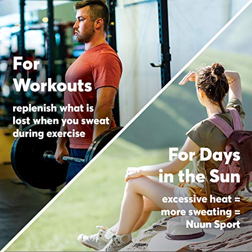 Nuun Sport + Caffeine: Electrolyte Drink Tablets, Mango Orange,