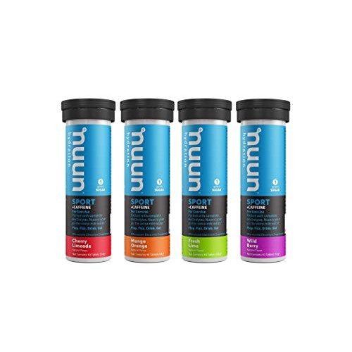 Nuun Sport + Caffeine: Electrolyte Drink Tablets, Mixed Flavor B