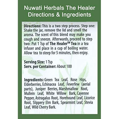 Nuwati Herbals Healing Teas - The Healer Tea - Immune System Sup