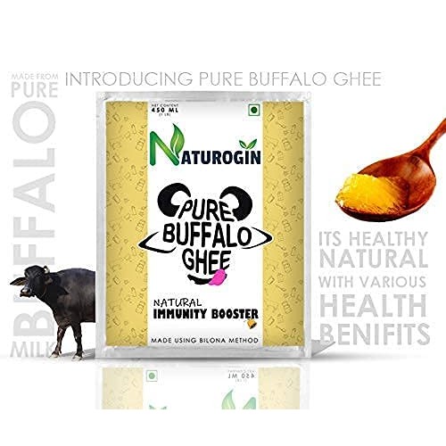 Naturogin Buffalo Ghee 100% Pure Made From Desi Buffalo Milk X 2