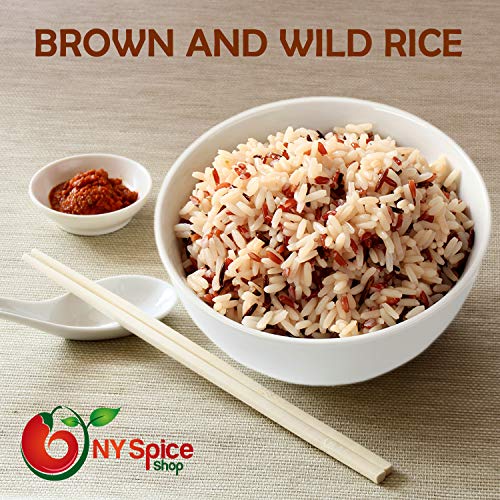 100% Natural Brown And Wild Rice Mix – Healthy Protein &Amp; Fiber R