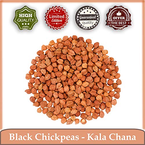 NY SPICE SHOP Kala Chana – 1.5 lbs. Pound Desi Black Chickpeas...