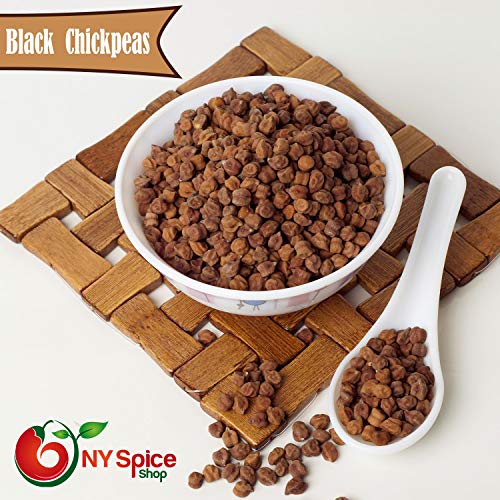 NY SPICE SHOP Kala Chana – 1.5 lbs. Pound Desi Black Chickpeas...