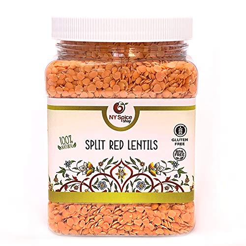 100% Natural Split Red Lentils - Protein Vitamins &Amp; Fibre-Rich M