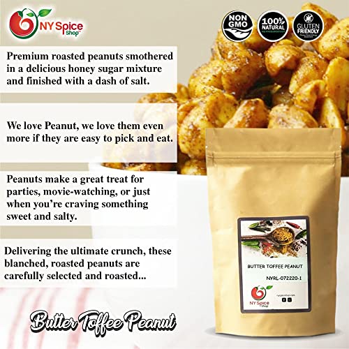 Ny Spice Shop Butter Toffee Peanut - 1 Pound Butter Flavored Pea