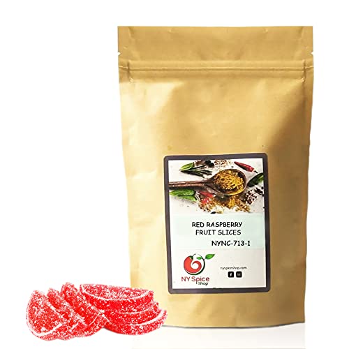 Red Raspberry Jelly Slices Candy – 3 Pound Fruit Slice Candy - F...