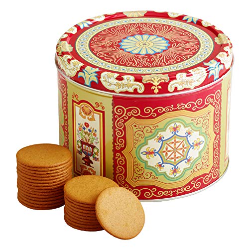 Nyakers Gingerbread Snaps Cookie Tin, Finest Ginger Snaps Origin
