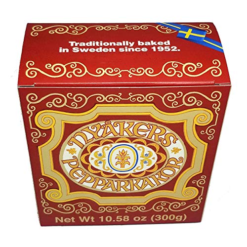 Nyakers Swedish Gingersnaps Cookies Ginger Snaps Original Flavor