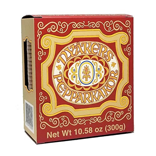 Nyakers Swedish Gingersnaps Cookies Ginger Snaps Original Flavor