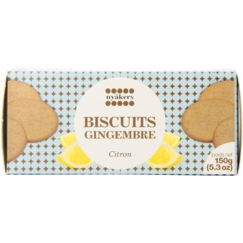 Nyakers Swedish Lemon Ginger Snaps | Nyakers Ginger Snaps Lemon