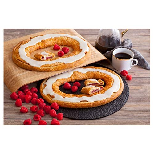 Danish Kringle Pair - Two Raspberry Kringle