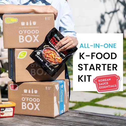 OFood Box Korean Sauce Essentials Bundle, All In One Ingredient...