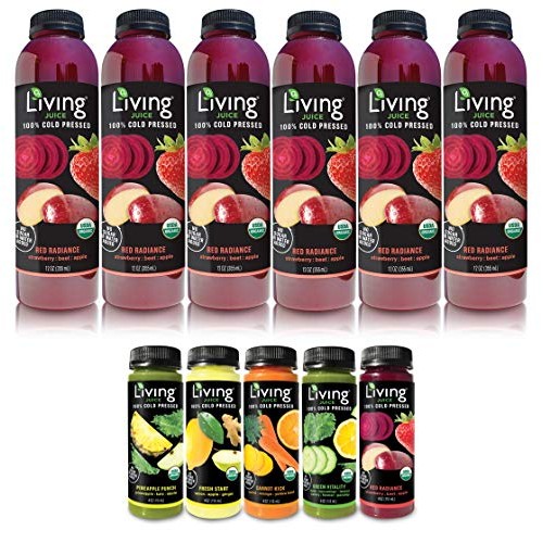 O2 Living Juice Red Radiance Organic Cold Pressed Juice, No Suga...