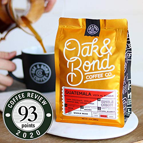 Oak &Amp; Bond Coffee Co. Guatemala Single Origin And Rye Whiskey Ba