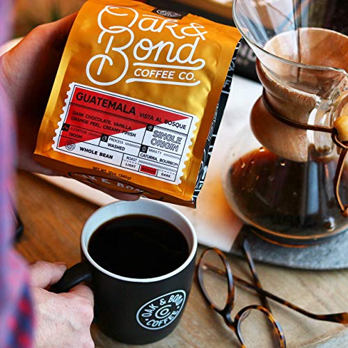 Oak &Amp; Bond Coffee Co. Guatemala Single Origin And Rye Whiskey Ba