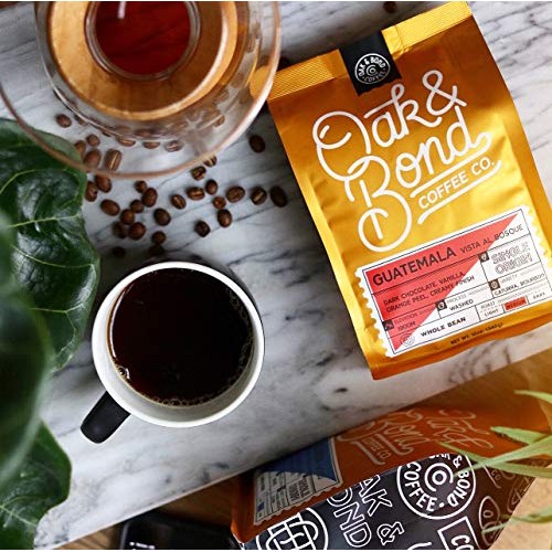 Oak &Amp; Bond Coffee Co. Guatemala Single Origin And Rye Whiskey Ba