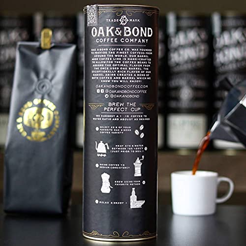 Oak &Amp; Bond Coffee Co. Guatemala Single Origin And Rye Whiskey Ba