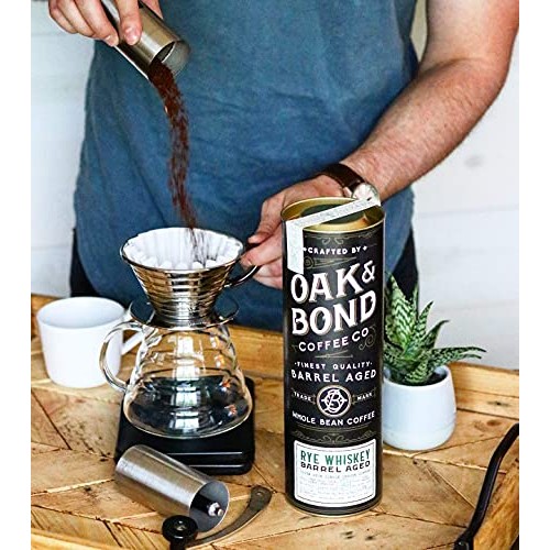 Rye Whiskey Barrel Aged Coffee, Costa Rica Single Origin Small F