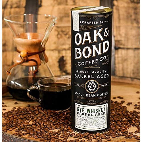 Rye Whiskey Barrel Aged Coffee, Costa Rica Single Origin Small F