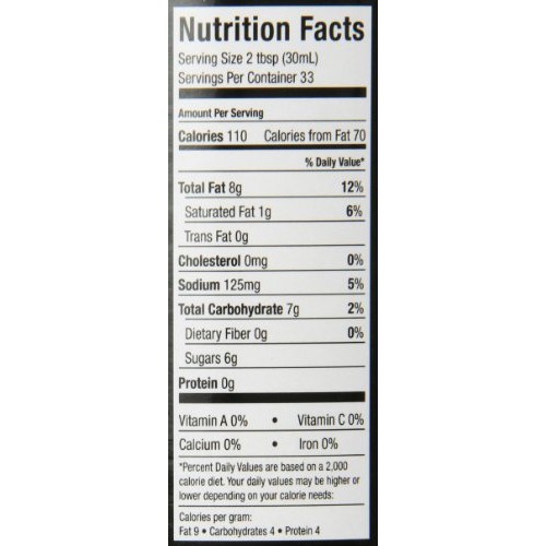 Oak Hill Farms Vidalia Onion Vinaigrette Single Bottle, 33.8 Oz