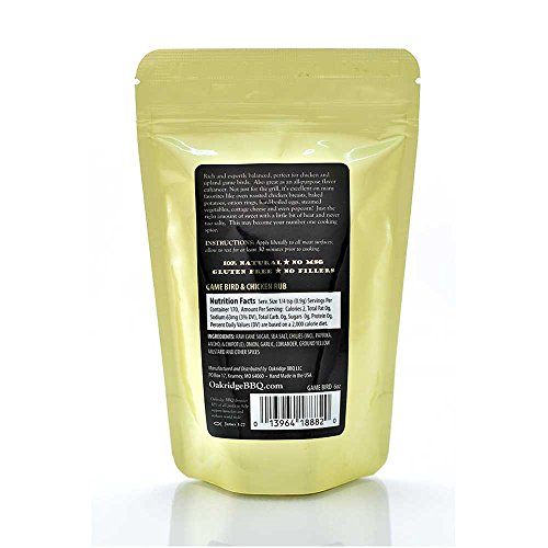 Oakridge Bbq Game Bird &Amp; Chicken Rub - 6 Oz