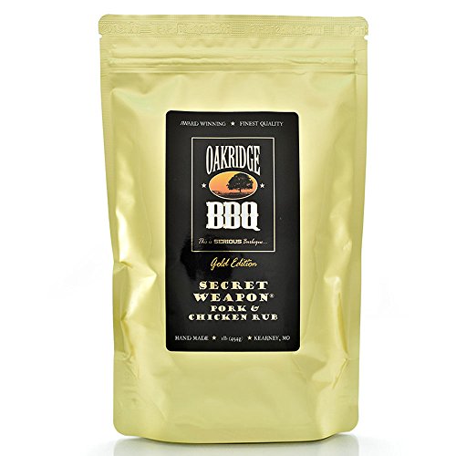 Oakridge Bbq Secret Weapon Pork &Amp; Chicken Rub - 16 Ounce