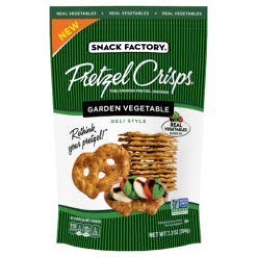 Snack Factory Deli Style Crunchy Pretzel Cracker Crisps, 8 Flavo