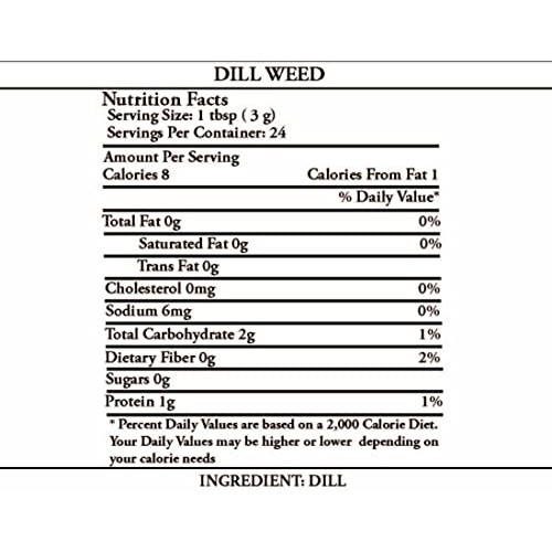 Dill Seasoning Mix 2.5 oz Dill Seasoning Mix 2.5 oz