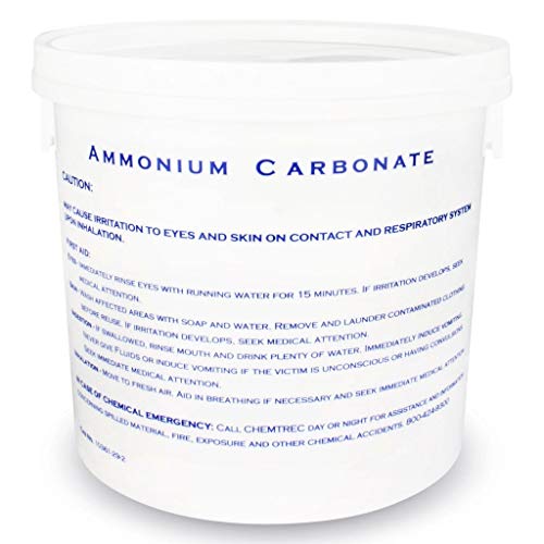 Bakers Ammonium, 5 Pound Resealable Bag