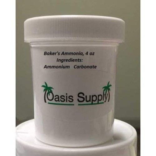 Oasis Supply Bakers Ammonia Ammonium Carbonate 3.8 Oz