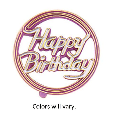 Oasis Supply Bowling Birthday Strike Party Cake Topper Kit