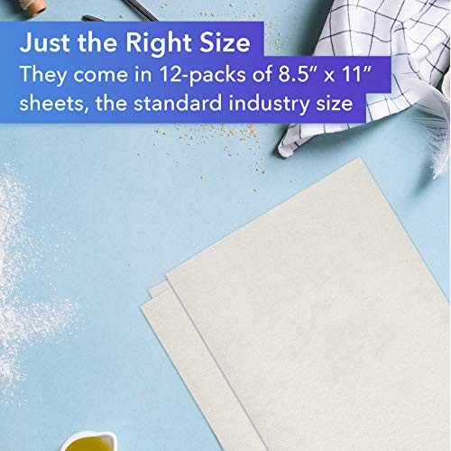 Oasis Supply Edible, Ultra Flexible Icing Sheets, White, Allergy