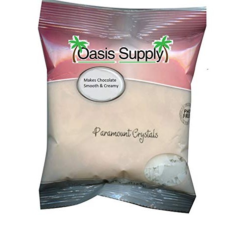 Oasis Supply Edible White Paramount Crystals, For Melting Chocol
