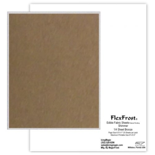 Oasis Supply Magic Flexfrost Edible Image Fabric Icing Sheets -