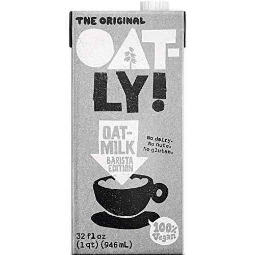 Oatly Original Oat Drink 1 Litre Pack Of 4, Barista Edition