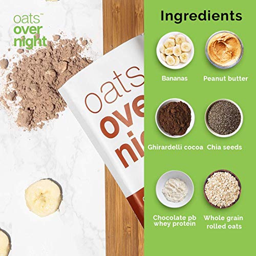 Oats Overnight - Chocolate Peanut Butter Banana 16 Pack High P