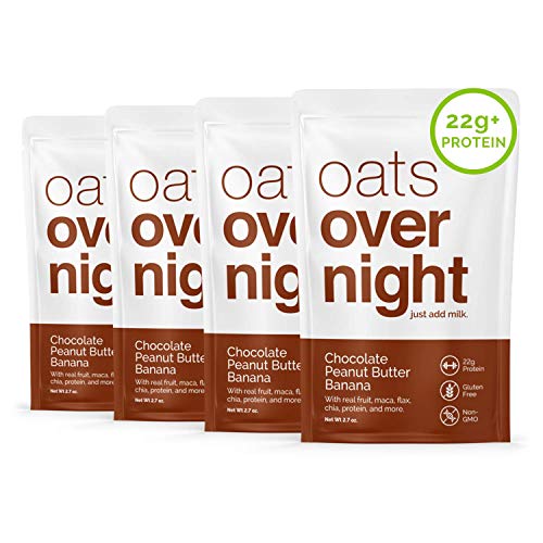Oats Overnight - Chocolate Peanut Butter Banana 16 Pack High P