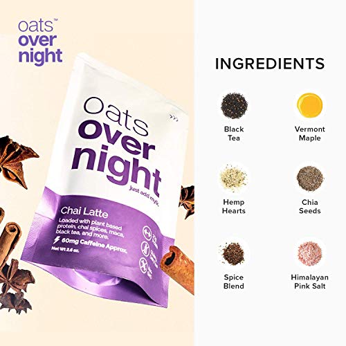 Oats Overnight - Dairy Free Variety Pack 16 Pack High Protein,
