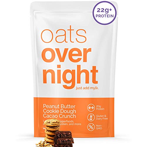 Oats Overnight - Peanut Butter Cookie Dough Cacao Crunch 8 Pack