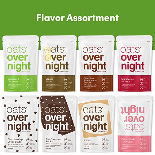 Oats Overnight - Ultimate Variety Pack High Protein, High Fiber