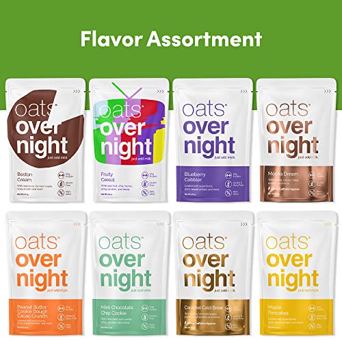 Oats Overnight - Ultimate Variety Pack High Protein, High Fiber
