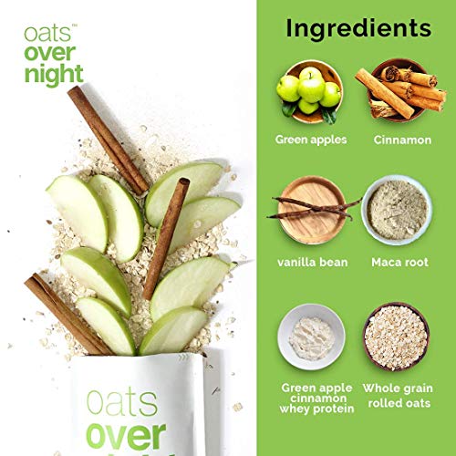 Oats Overnight - Variety Pack 8 Pack With Blenderbottle High P