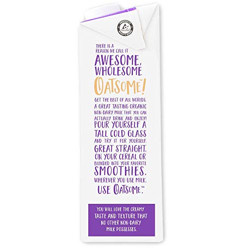 Oatsome Organic Oat Milk, 6 Count 1-Liter Cartons