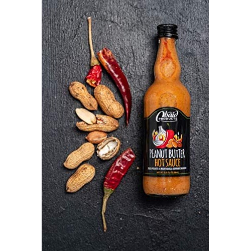 Obaid Products Peanut Butter Hot Sauce - 3.25 Oz. Gourmet Jalape