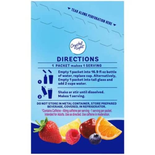 Crystal Light On-The-Go Powdered Drink Mix Variety Pack - lemona...