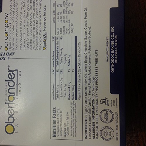 Oberlanders Gluten Free Black &Amp; White Cookies - Wheat, Soy &Amp; Da