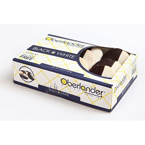 Oberlanders Gluten Free Black &Amp; White Cookies - Wheat, Soy &Amp; Da